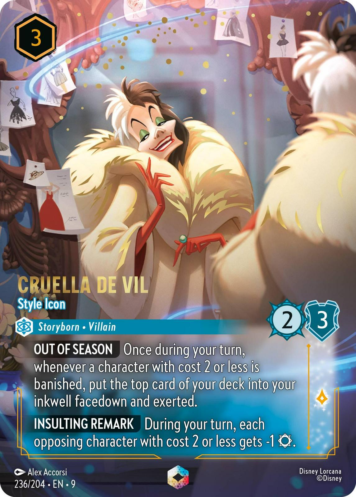 Cruella De Vil - Style Icon #236
