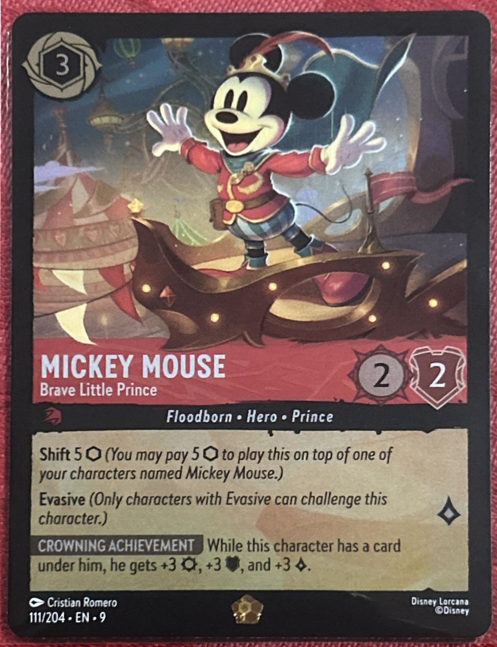 Mickey Mouse - Brave Little Prince [Foil] #111