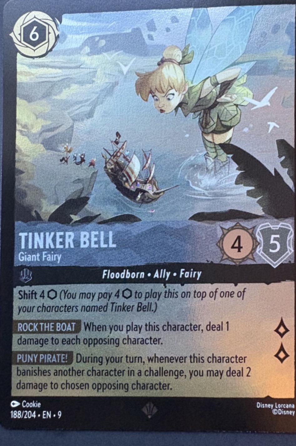 Tinker Bell - Giant Fairy [Foil] #188