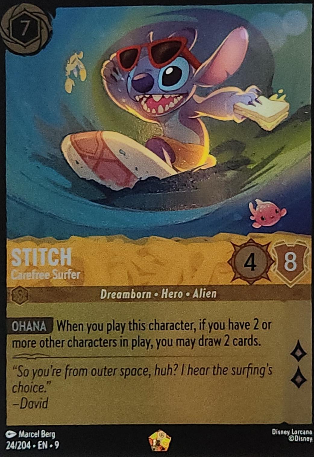 Stitch - Carefree Surfer [Foil] #24