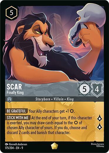Scar - Finally King [Foil] #175