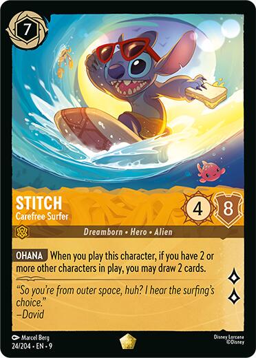 Stitch - Carefree Surfer #24