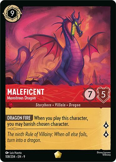 Maleficent - Monstrous Dragon #108