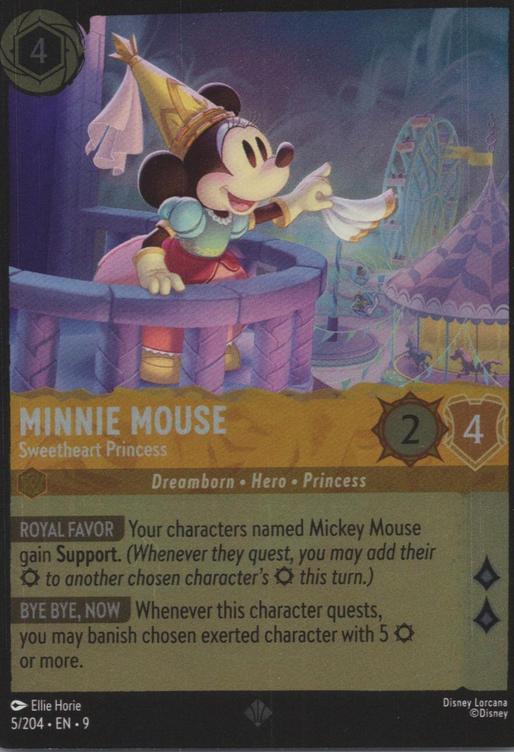 Minnie Mouse - Sweetheart Princess [Foil] #5