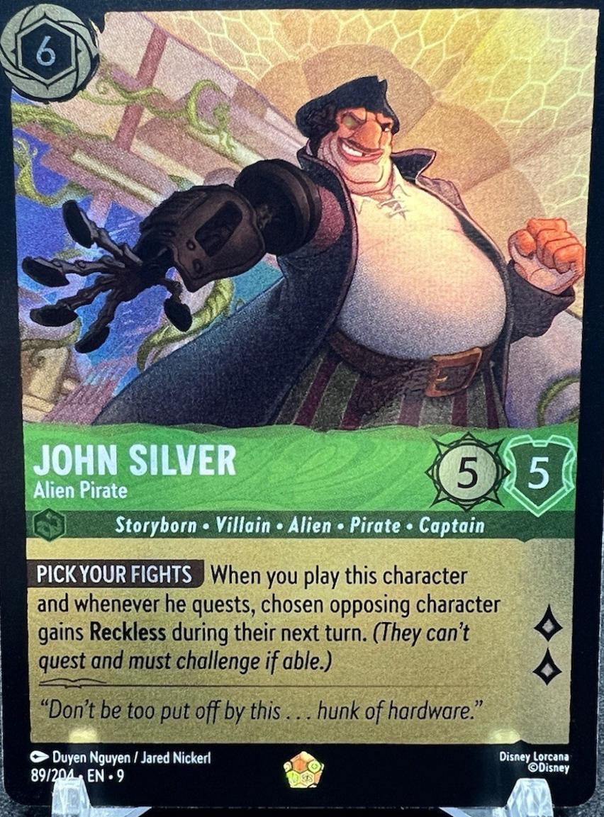 John Silver - Alien Pirate [Foil] #89