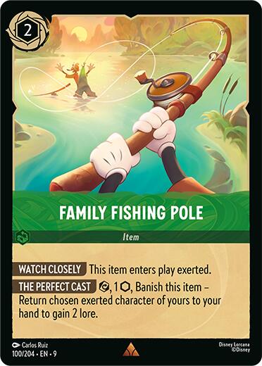 Family Fishing Pole #100