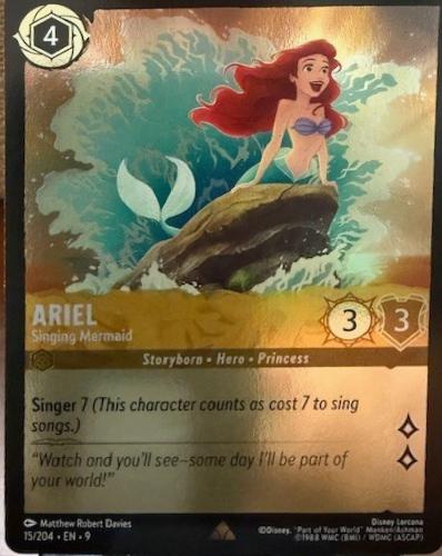 Ariel - Singing Mermaid [Foil] #15