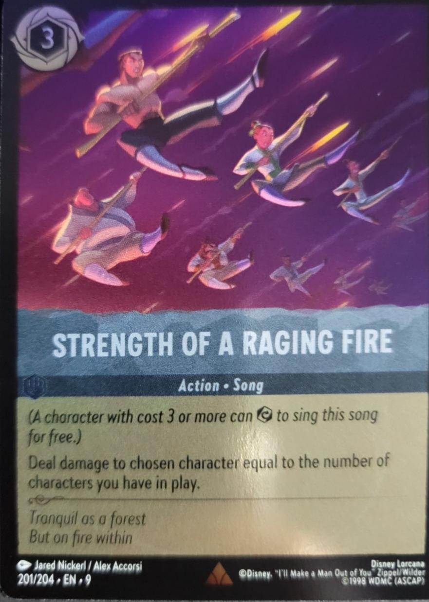 Strength of a Raging Fire [Foil] #201