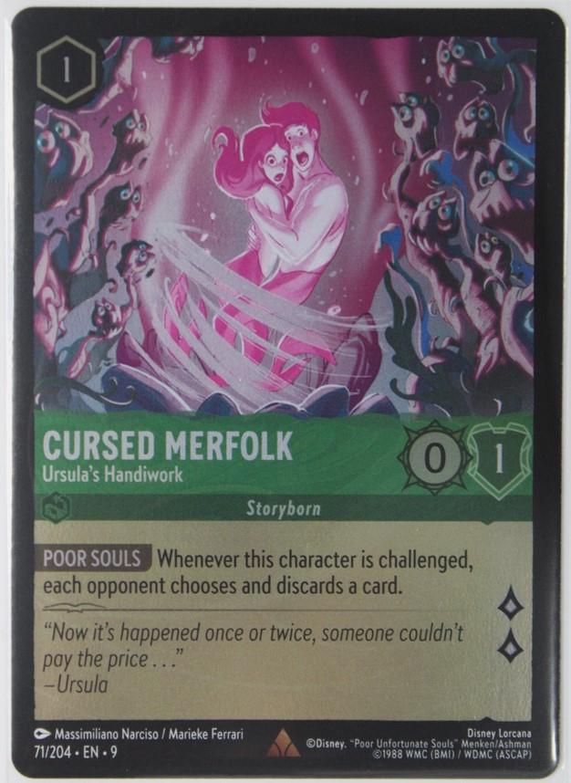 Cursed Merfolk - Ursula's Handiwork [Foil] #71