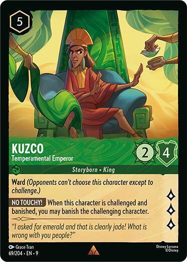 Kuzco - Temperamental Emperor [Foil] #69