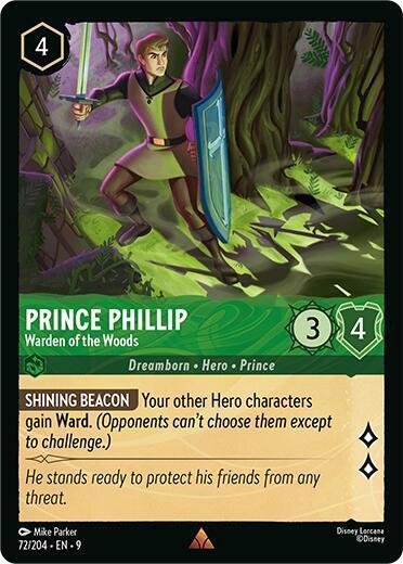 Prince Phillip - Warden of the Woods [Foil] #72