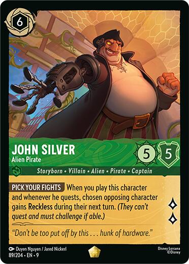 John Silver - Alien Pirate #89