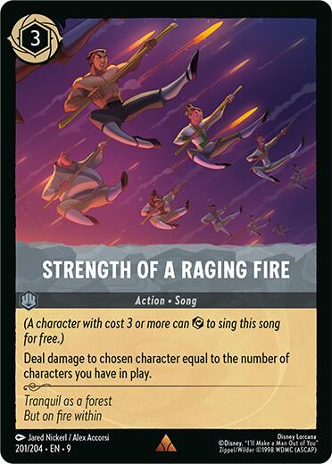 Strength of a Raging Fire #201