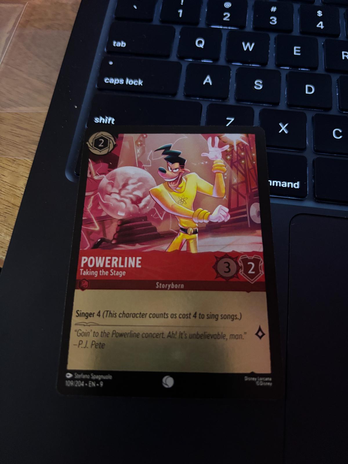 Powerline - Taking the Stage [Foil] #109