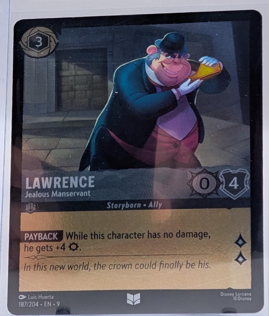 Lawrence - Jealous Manservant [Foil] #187