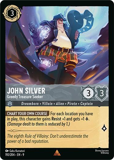 John Silver - Greedy Treasure Seeker #192