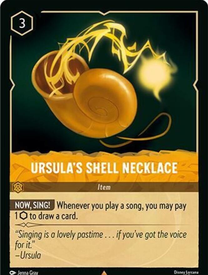 Ursula's Shell Necklace [Foil] #33