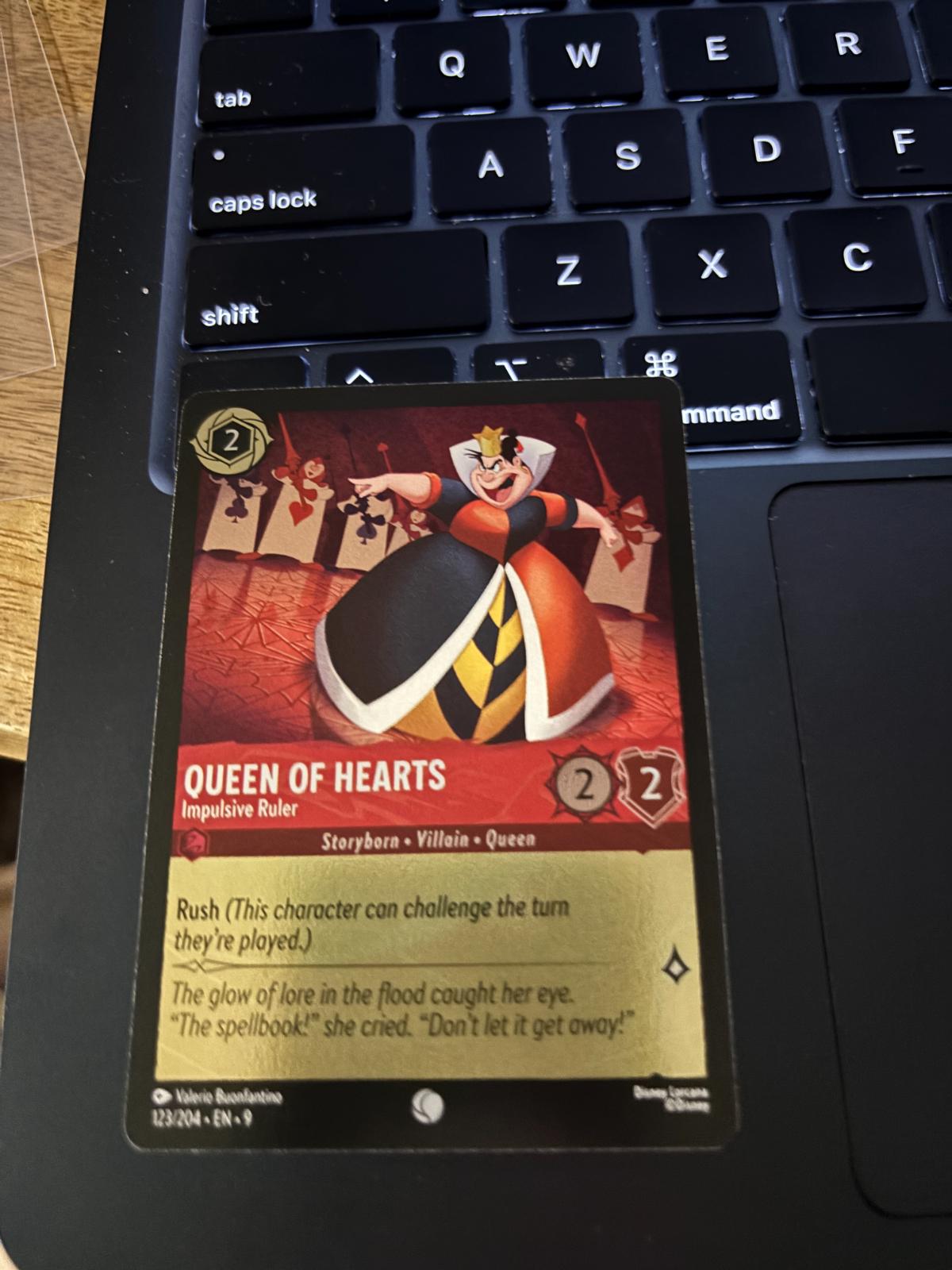Queen of Hearts - Impulsive Ruler [Foil] #123