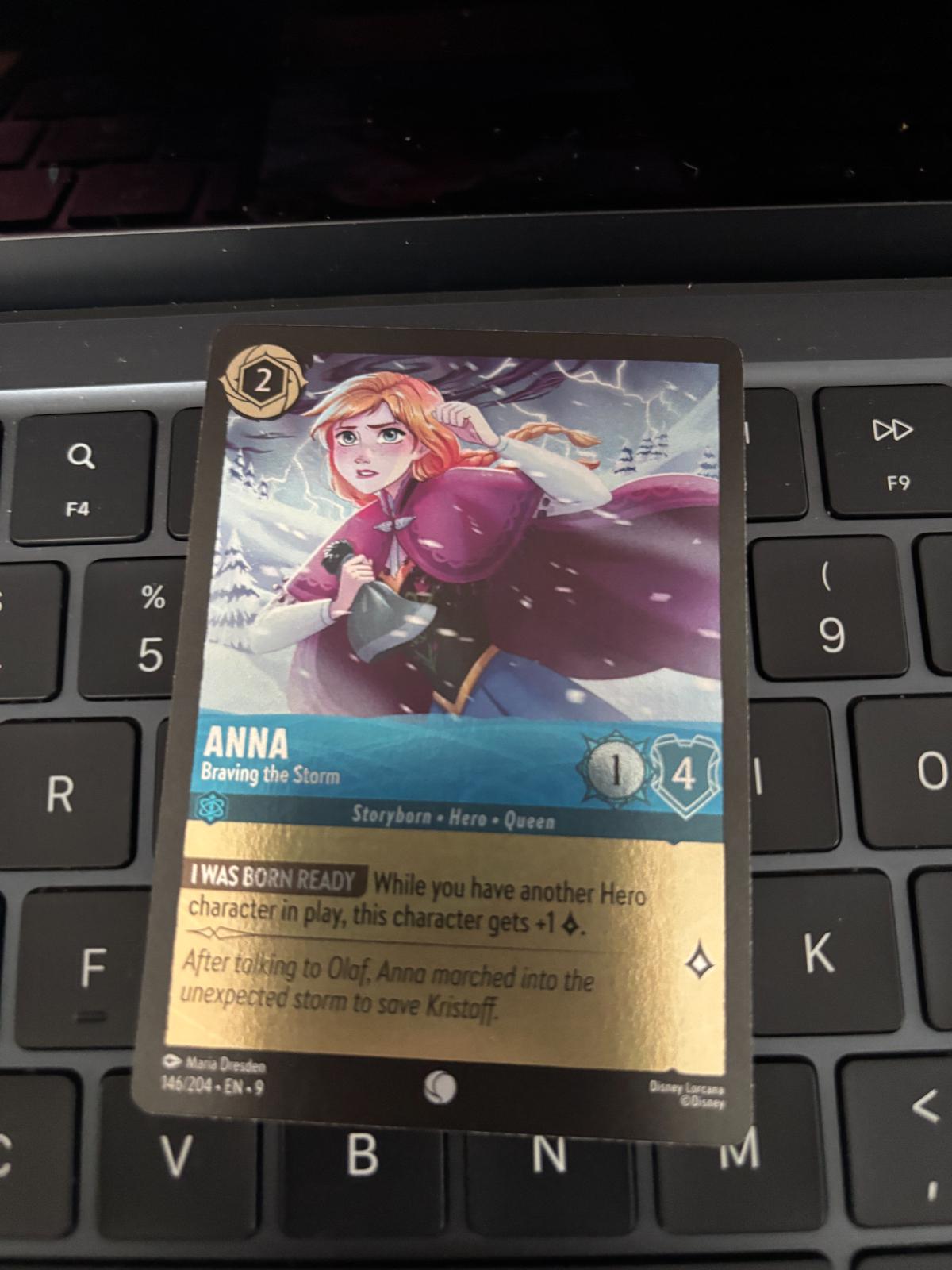 Anna - Braving the Storm [Foil] #146