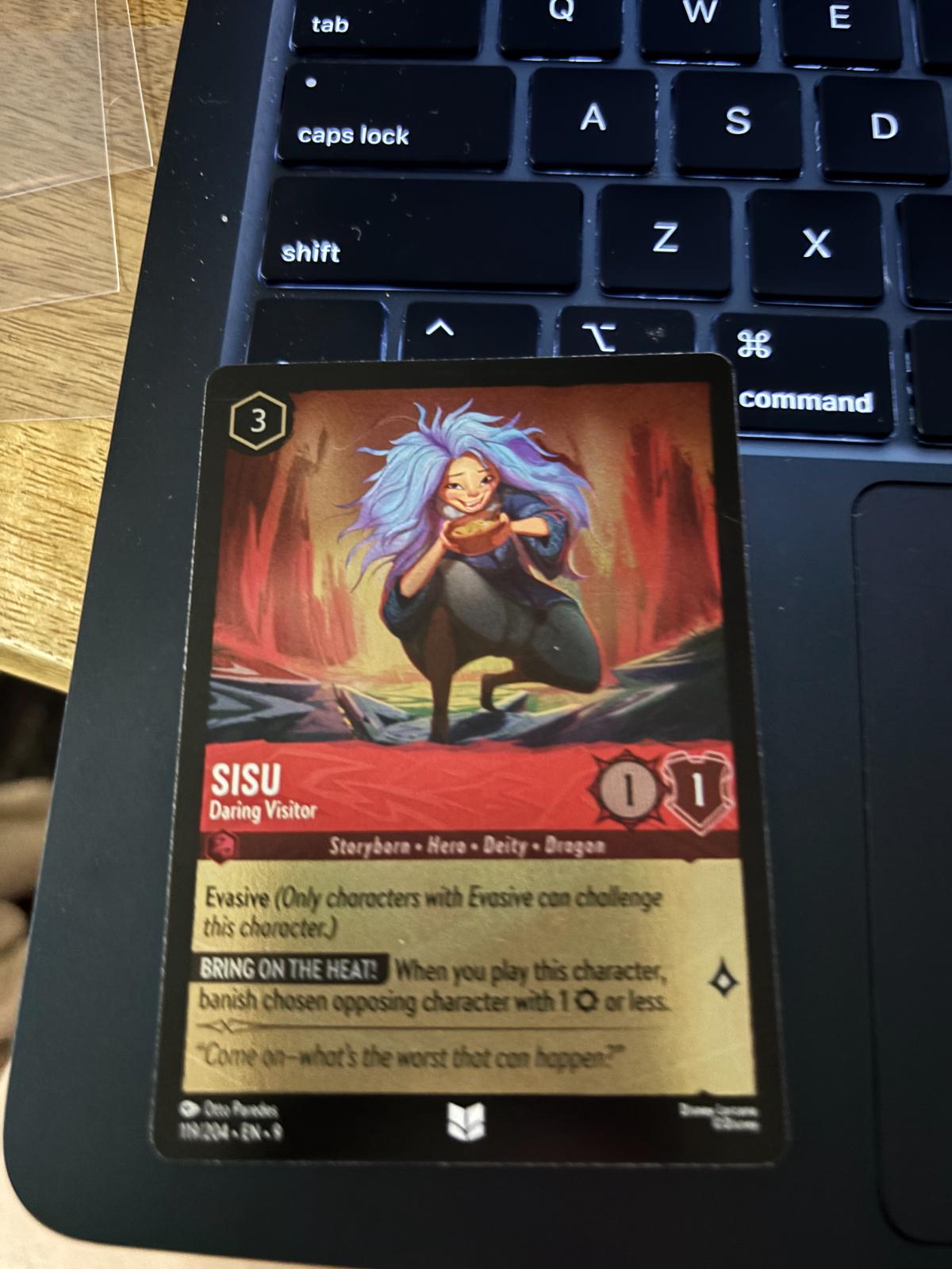Sisu - Daring Visitor [Foil] #119