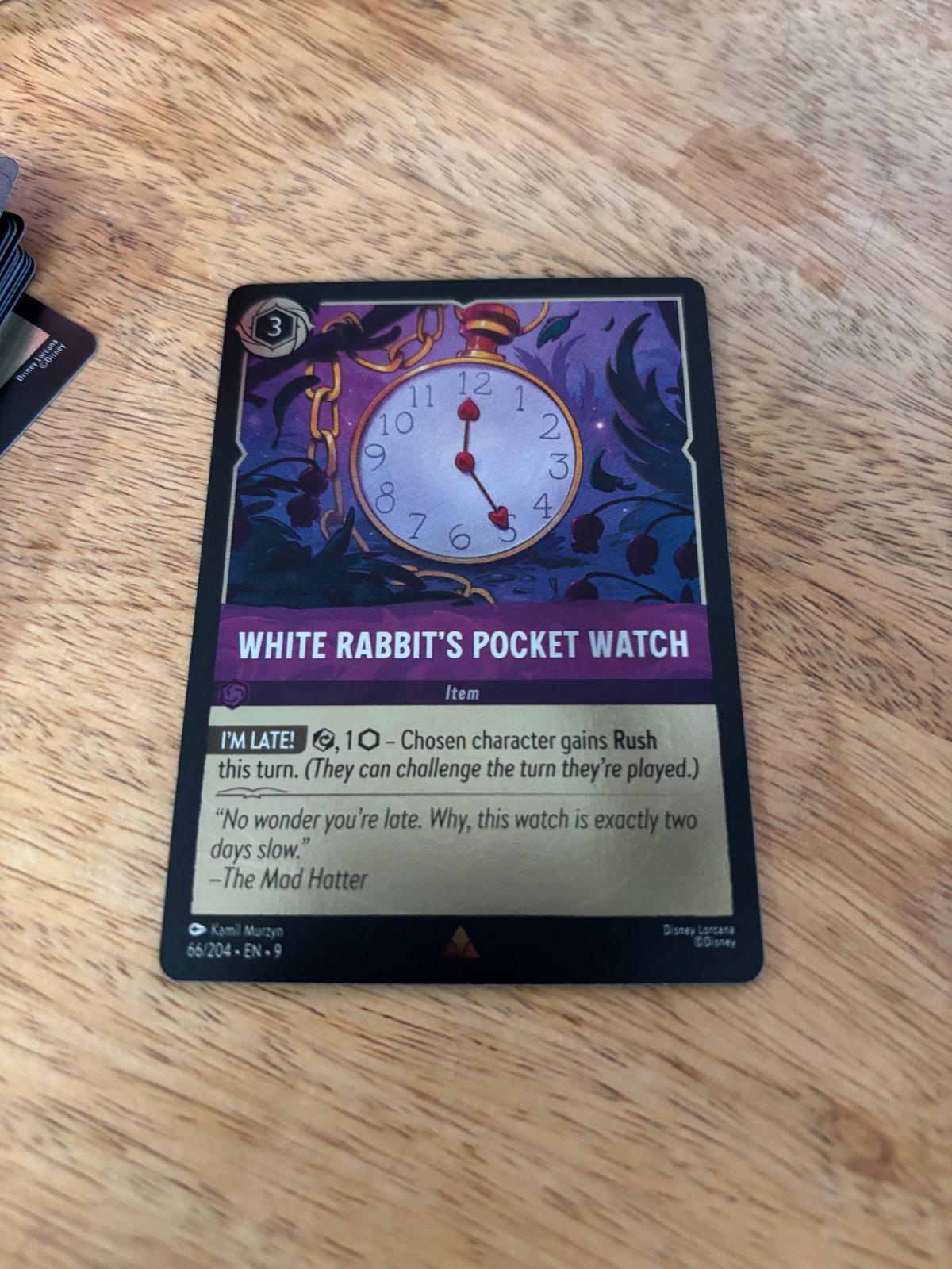 White Rabbit's Pocket Watch [Foil] #66