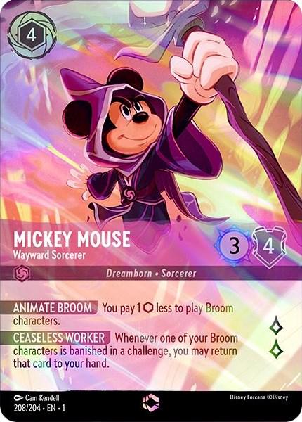 Mickey Mouse - Wayward Sorcerer #208