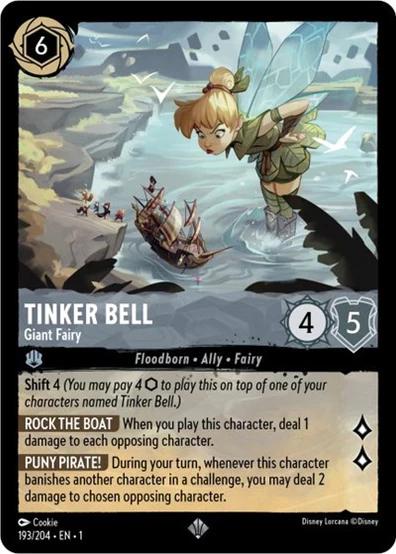 Tinker Bell - Giant Fairy [Foil] #193