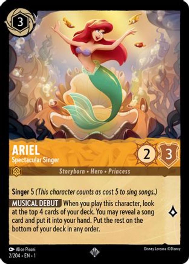 Ariel - Spectacular Singer [Foil] #2