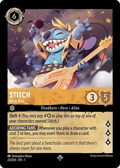 Stitch - Rock Star [Foil] #23