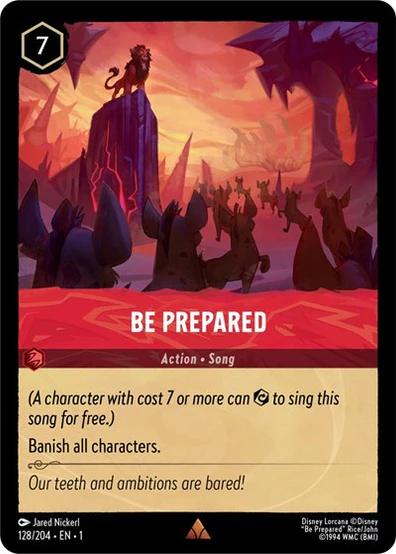 Be Prepared [Foil] #128