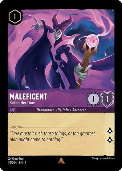 Maleficent - Biding Her Time [Foil] #48