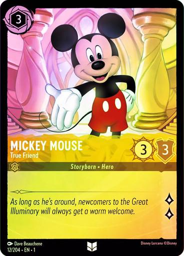 Mickey Mouse - True Friend [Foil] #12