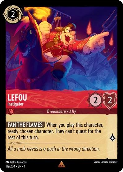 Lefou - Instigator [Foil] #112