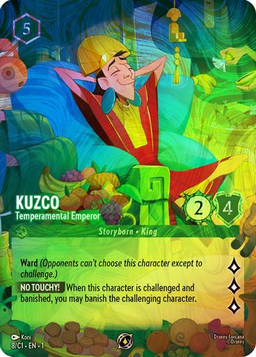Kuzco - Temperamental Emperor [Challenge Foil] #8