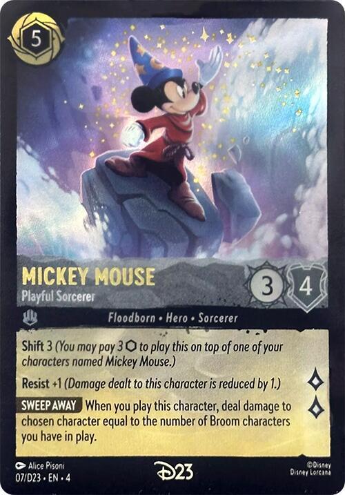 Mickey Mouse - Playful Sorcerer #7
