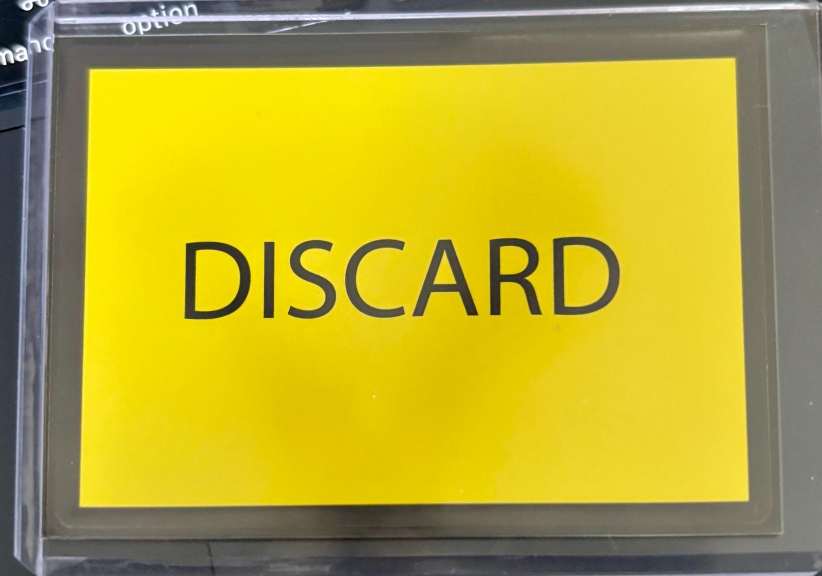 Discard [Yellow]