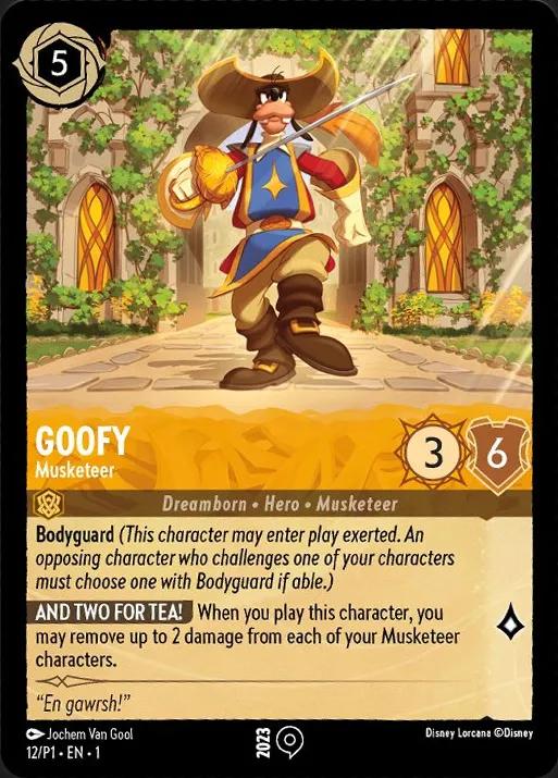 Goofy - Musketeer #12