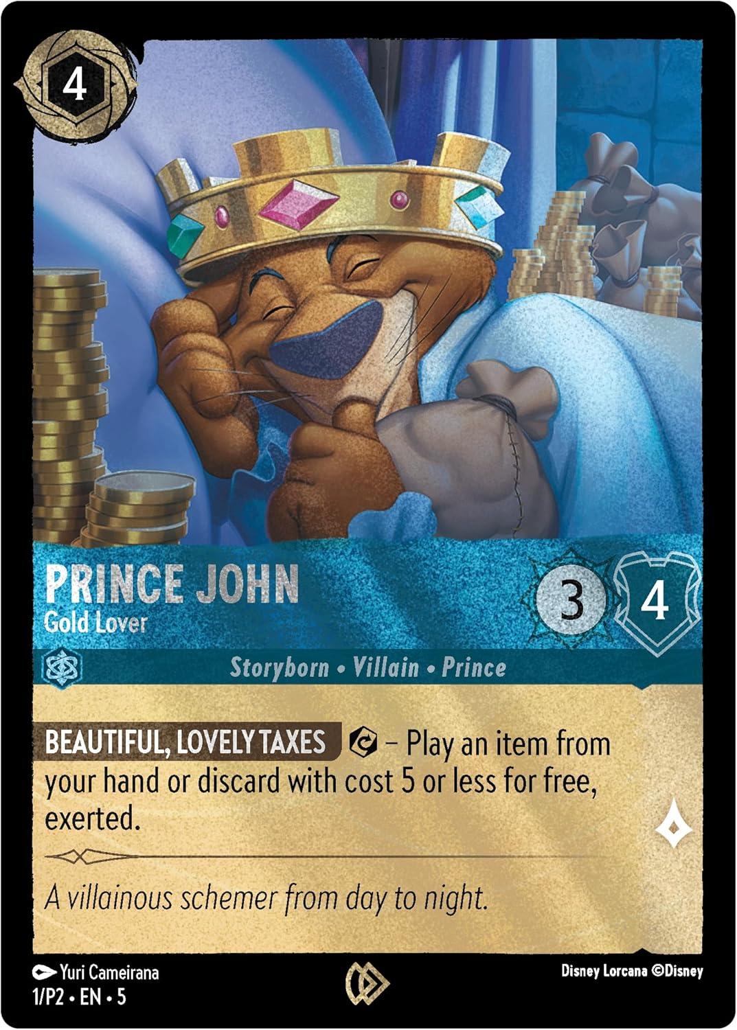 Prince John - Gold Lover #1