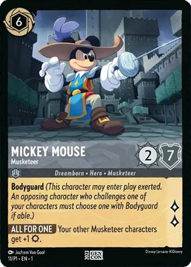 Mickey Mouse - Musketeer #11