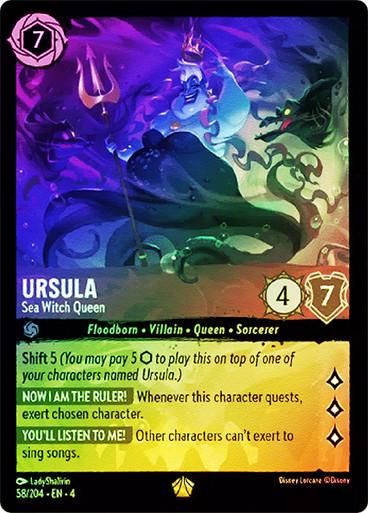 Ursula - Sea Witch Queen [Foil] #58