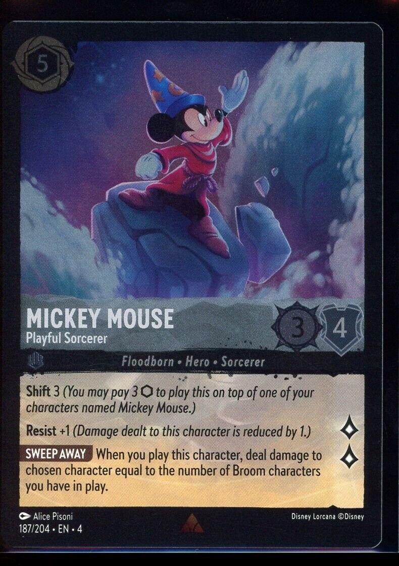 Mickey Mouse - Playful Sorcerer [Foil] #187
