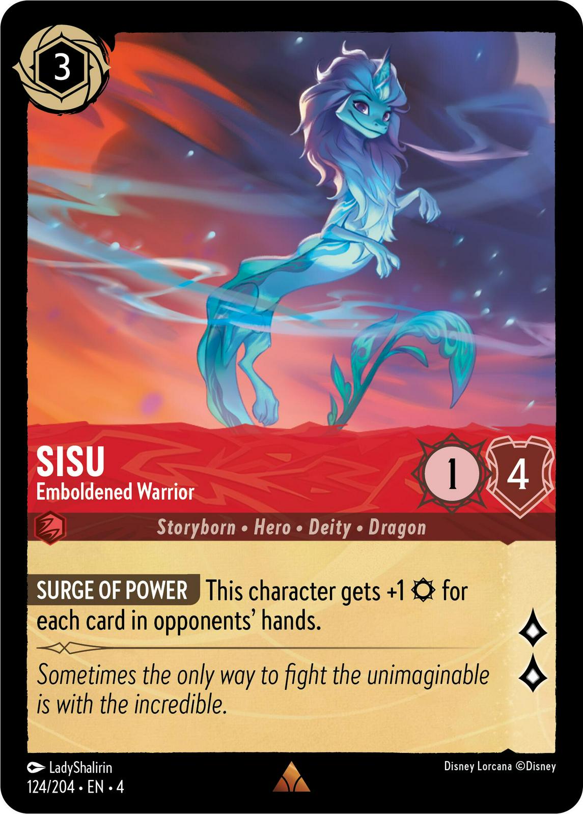 Sisu - Emboldened Warrior [Foil] #124