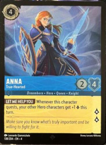 Anna - True-Hearted [Foil] #138