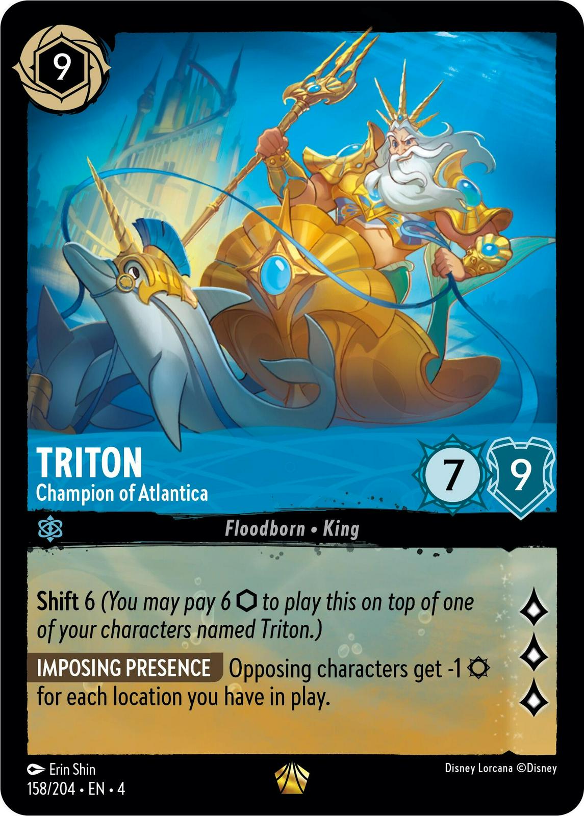 Triton - Champion of Atlantica [Foil] #158