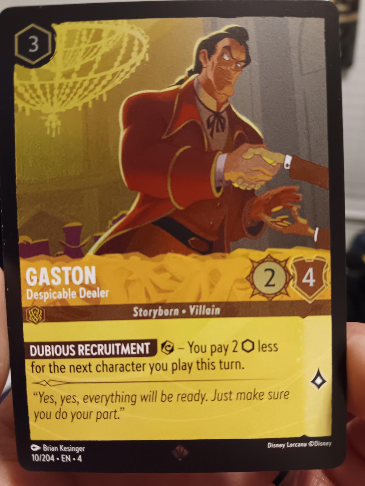 Gaston - Despicable Dealer [Foil] #10