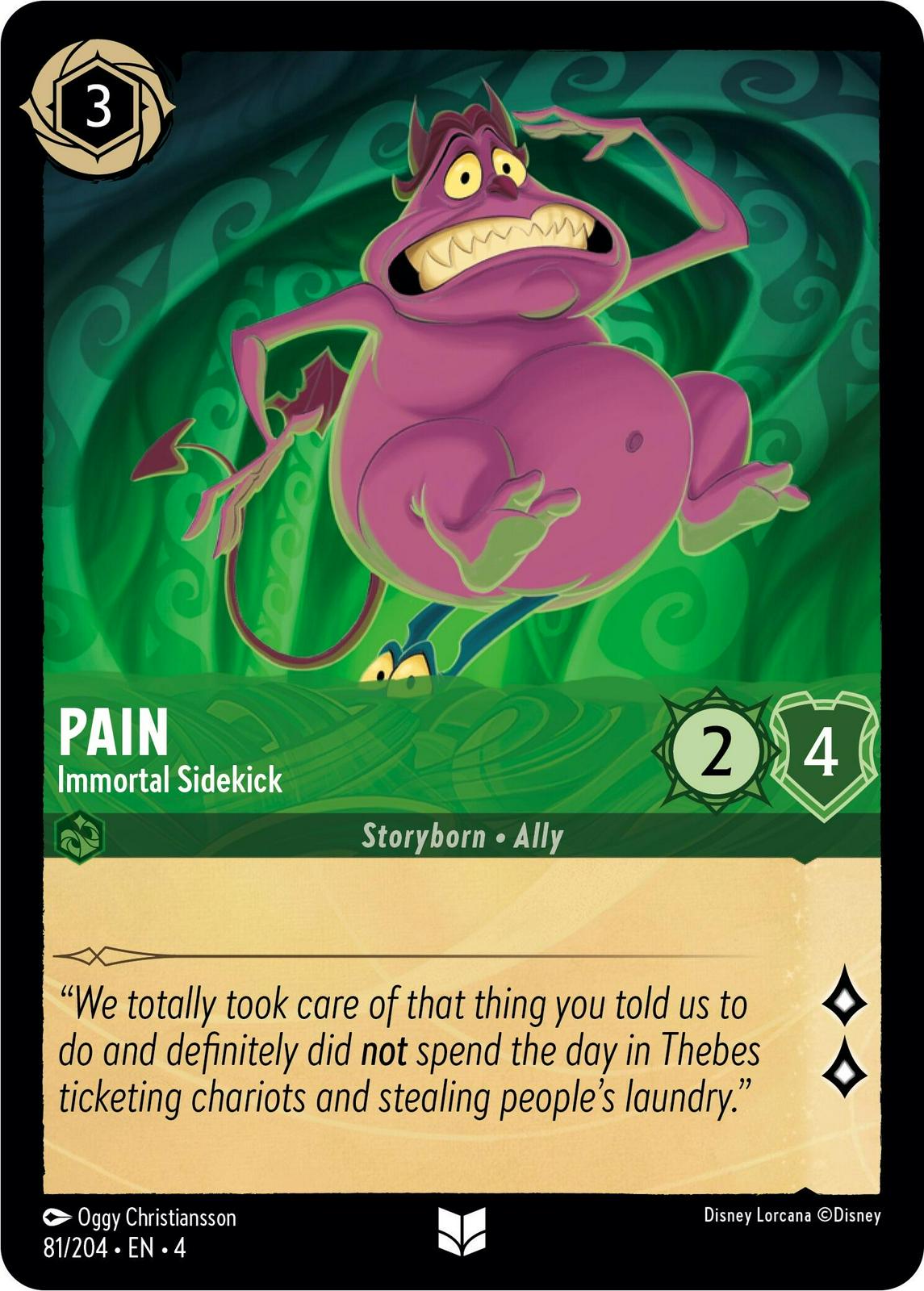 Pain - Immortal Sidekick [Foil] #81