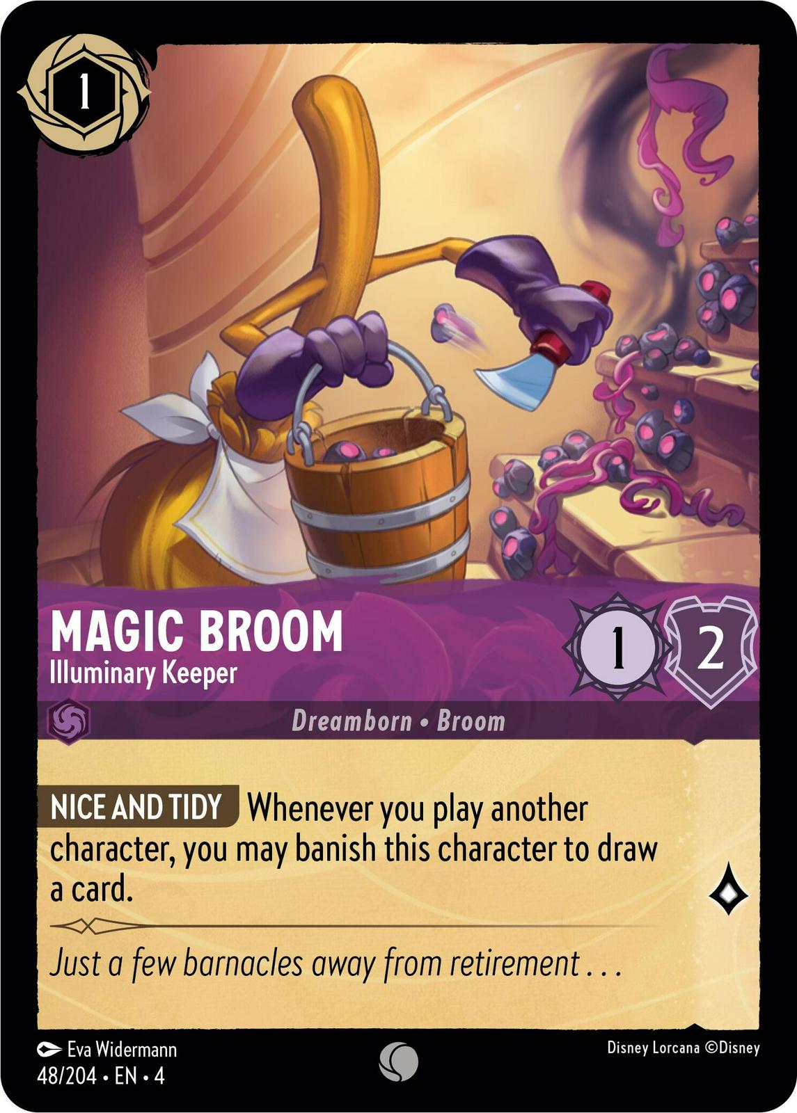 Magic Broom - Illuminary Keeper [Foil] #48