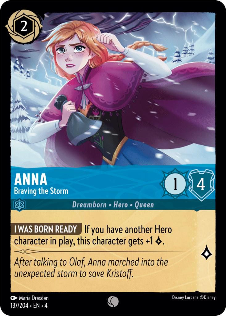 Anna - Braving the Storm [Foil] #137