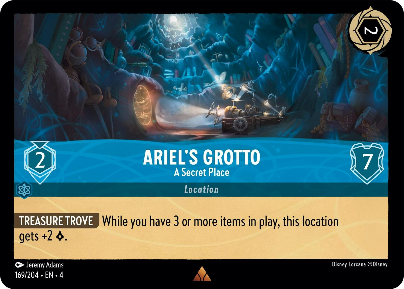 Ariel's Grotto - A Secret Place [Foil] #169