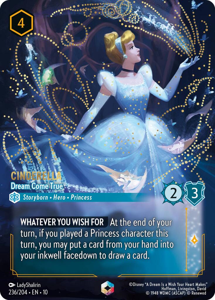 Cinderella - Dream Come True [Enchanted Holo] #236